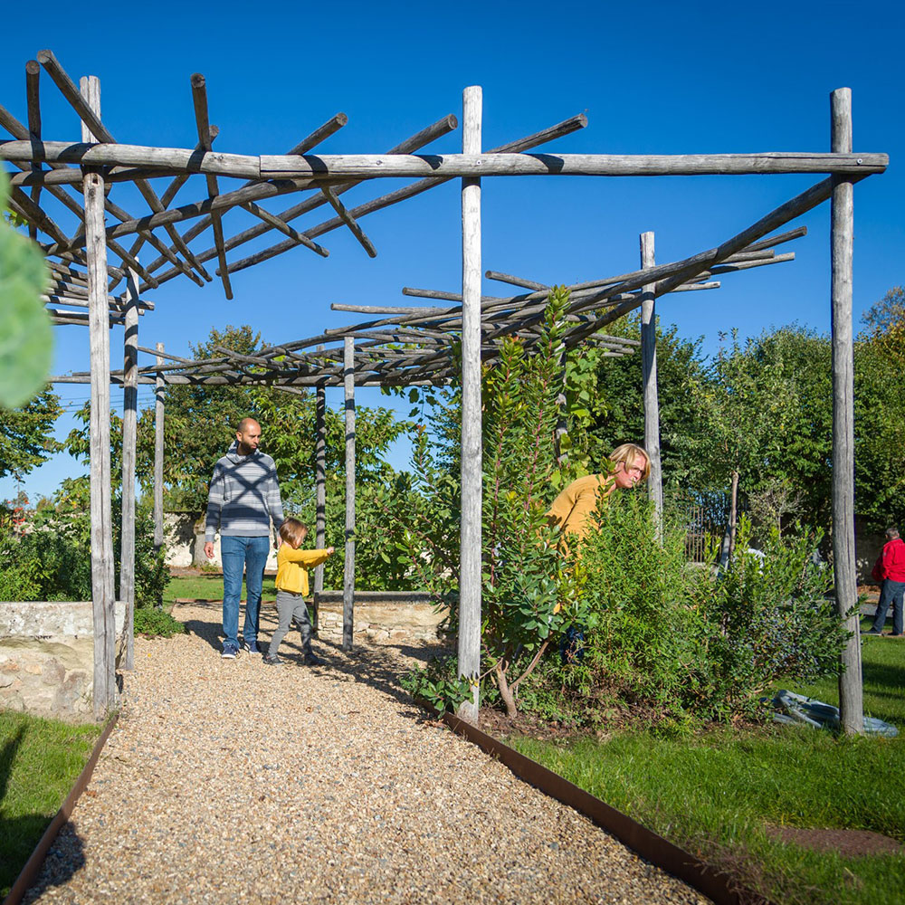 De oude tuin